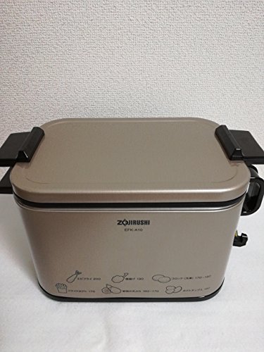 【中古】象印 あげあげ 電気フライヤー メタリックカカオ EFK-A10-TJ 【中古】象印 あげあげ 電気フライヤー メタリックカカオ EFK-A10-TJ