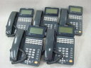 【中古】GX-(18)STEL-(2)(K) 黒 5台セット NTT GXスタービジネスフォン