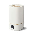 【中古】ドウシシャ 加湿器 超音波式 上から給水 抗菌加工 加湿量300ml (木造和室5畳/プレハブ洋室8畳まで) タンク容量2.0L 切タイマー オート運転...