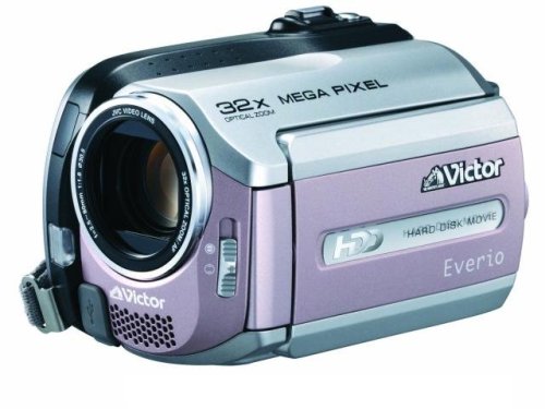 【中古】JVCケンウッド ビクター Everio エブリオ ビデオカメラ ハードディスクムービー 30GB GZ-MG155-P