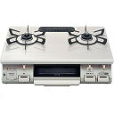 【中古】リンナイ ガスコンロ(ガステーブル)RT64JH7S2-CR プロパンガス用(LPG)右大バーナー