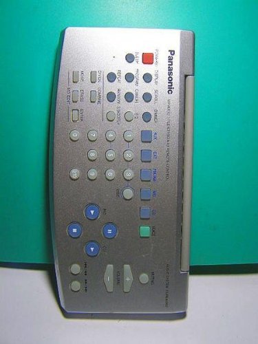【中古】パナソニック オーディオリモコン EUR646902