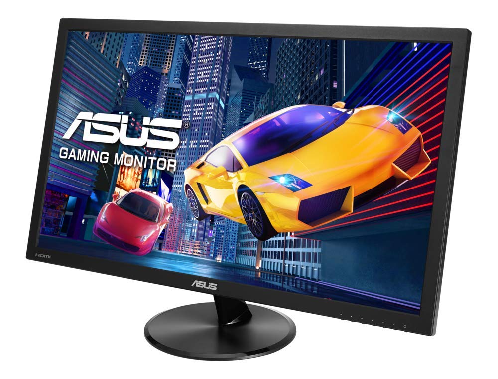 【中古】ASUS ゲーミングモニター VP278H 27型/フルHD/1ms/75Hz/HDMIx2 D-Sub/ブルーライト軽減/フリッカーフリー/VESA対応/スピーカー/3年