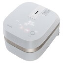 【中古】東芝 IHジャー炊飯器(2.5合炊き) グランホワイトTOSHIBA 備長炭かまど本羽釜 RC-4ZWJ-W