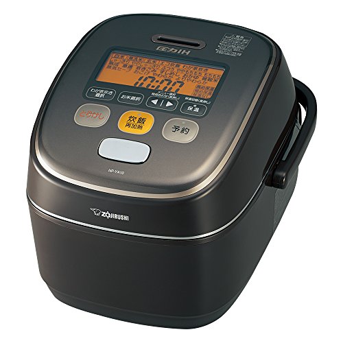 【中古】象印 炊飯器 圧力IH式 5.5合 ブラウン NP-YA10-TA