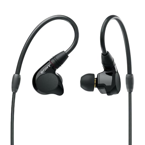 【中古】Sony IER-M7 インイヤーモニターヘッドホン ブラック。