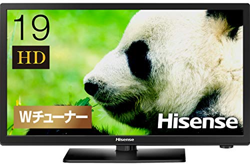 【中古】ハイセンス 19V型 ハイビジョン 液晶テレビ 2018年モデル 19A50 外付けHDD裏番組録画対応 VAパネル 3年