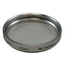 【中古】MARUMI レンズフィルター 37mm MC-N V37mm シルバー レンズ保護 ビデオカメラ用