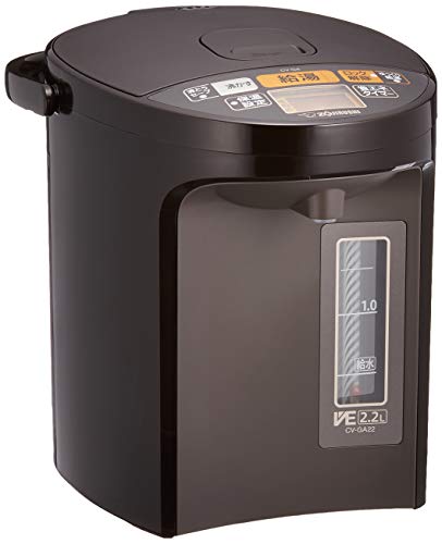 【中古】象印マホービン 電気ポット 2.2L 優湯生 省エネタイプ VE電気まほうびん 5段階温度設定 ブラウン CV-GA22-TA 【中古】象印マホービン 電気ポット 2.2L 優湯生 省エネタイプ VE電気まほうびん 5段階温度設定 ブラウン CV-GA22-TA