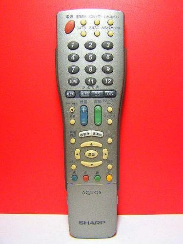 【中古】シャープ(SHARP) シャープ テレビリモコン GA366WJSA