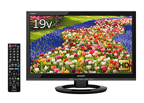 【中古】シャープ 19V型 AQUOS ハイビジョン 液晶テレビ 外付HDD対応(裏番組録画) ブラック LC-19K40-B