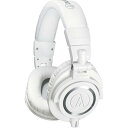 【中古】オーディオテクニカ ATH-M50x プロフェッショナルモニターヘッドホン 有線 DTM レコーディング ミックス マスタリング DJ 宅録 ブラック