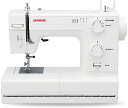 【中古】JANOME ジャノメ レザークラフト対応 パワフル 電動ミシン LC7500 レザー針 レザー押さえ 標準装備 LC-7500 ホワイト