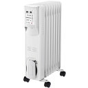 【中古】Hidamari マイコン式 オイルヒーター(リモコン付) ホワイト OHT-1556WH