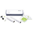【中古】FoodSaver真空パック機 FM2000/2010 ブラック/ホワイト 5点 スターターセット フードセーバー