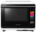 【中古】シャープ ヘルシオ 「COCORO KITCHEN」搭載 30L 2段調理タイプ ホワイト系 AX-XW500-W
