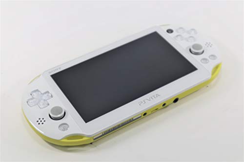 【中古】PlayStation Vita Wi-Fiモデル ライムグリーン/ホワイト (PCH-2000ZA13)【メーカー生産終了】