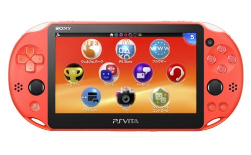 【中古】PlayStation Vita Wi-Fiモデル ネオン・オレンジ(PCH-2000ZA24)