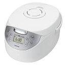【中古】TOSHIBA(東芝) 炊飯器 5.5合 IH rice cooker 保温白米24時間 RC-10HK(W) おかゆ 炊込み 玄米 パン発酵