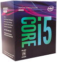 【中古】Intel CPU Core i5-8400 2.8GHz 9Mキャッシュ 6コア/6スレッド LGA1151 BX80684I58400【BOX】【日本正規流通品】