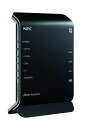【中古】NEC 無線LAN WiFi ルーター dual band Wi-Fi5 (11ac) / WG1200HP3 Atermシリーズ 2ストリーム (5G...