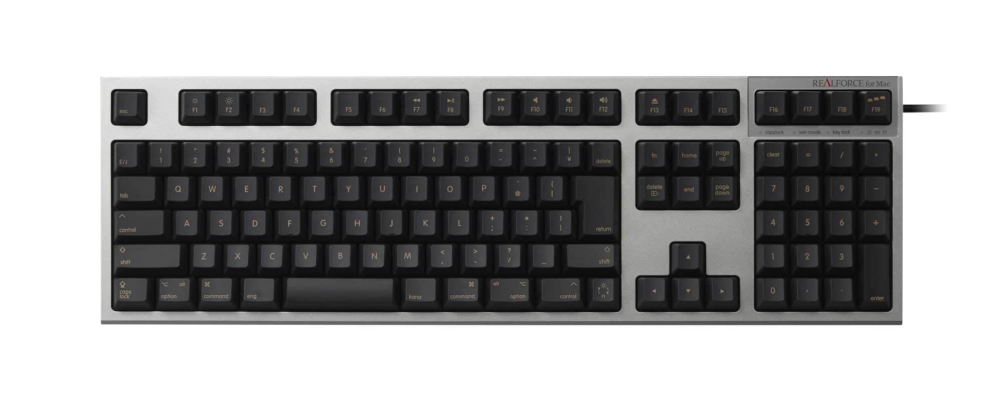 šץ REALFORCE SA for Mac ܡ ֥å R2SA-JP3M-BK