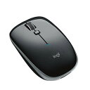 【中古】ロジクール ワイヤレスマウス 無線 薄型 M557GR Bluetooth 6ボタン グレー 国内正規品