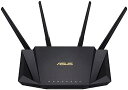 【中古】 ASUS WiFi 無線 ルーター WiFi6 2402+574Mbps v6プラス対応デュアルバンド RT-AX3000 メッシュ機能付 3階建/4...