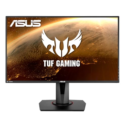【中古】ASUSTek ゲーミングモニター TUF Gaming VG279QR 27インチ/フルHD/IPS/165Hz/1ms/PS5対応/G-Sync compatible/DP,HDMIx2/3年