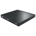 【中古】ロジテック ポータブルDVDドライブ USB3.0 動画再生・編集 バックアップソフト付 M-DISC対応 ブラック LDR-PUE8U3VBK