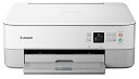 【中古】Canon プリンター A4インクジェット複合機 PIXUS TS5330 ホワイト 2019年モデル テレワーク向け