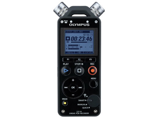 【中古】OLYMPUS リニアPCMレコーダー 4GB 自動録音レベル調整機能 3マイクシステム搭載 LS-14 【中古】OLYMPUS リニアPCMレコーダー 4GB 自動録音レベル調整機能 3マイクシステム搭載 LS-14