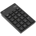 【中古】Digio2 ワイヤレステンキーボード 静音 ブラック 48427