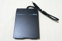 【中古】I-O DATA USB-FDX2BK 2倍速 USB外付型 FDドライブ