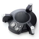 【中古】サンワダイレクト WEB会議マイクスピーカーフォン エコー/ノイズキャンセル機能搭載 最大3m集音 マイク3基搭載 400-MC003(2)