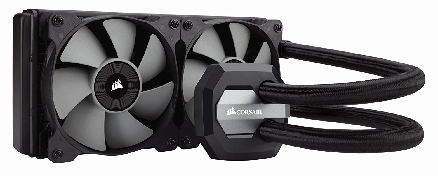 【中古】Corsair 一体型水冷CPUクーラー CW-9060009-WW (H100i)