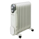 【中古】山善 オイルヒーター(1200/700/500W 3段階切替式)(温度調節機能付) ホワイト DO-L123(W)