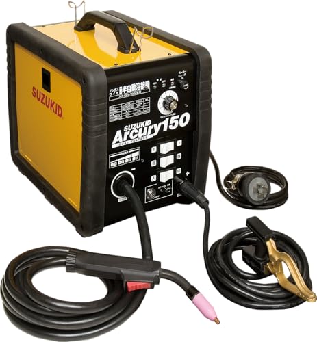 【中古】SUZUKID 半自動溶接機 アーキュリー150N ノンガス 100V/200V兼用 SAY-150N