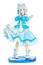 【中古】電脳少女シロ 1/7スケール PVC製 塗装済み完成品フィギュア