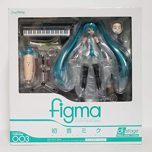 【中古】figma 初音ミク ライブステージver. 約140mm (ノンスケール) ABS & PVC製 ...