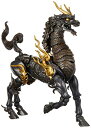 【中古】タケヤ式自在置物 麒麟 鉄錆地調版 ノンスケール ABS&PVC製 塗装済み可動フィギュア KT-001