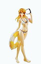 【中古】ヤマトガールズコレクション 宇宙戦艦ヤマト2199 森雪Bikini Ver. ホワイト 1/8スケール 彩色済み完成品フィギュア