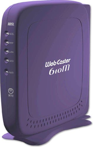 【中古】日本電信電話 Web Caster 610M フレッツ対応ADSLモデム 【中古】日本電信電話 Web Caster 610M フレッツ対応ADSLモデム