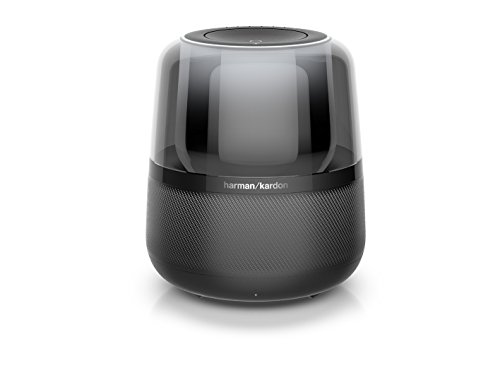 【中古】Harman Kardon ALLURE アルーア スマートスピーカー Amazon Alexa搭載/Bluetooth対応 ブラック HKALLUREBLKJN