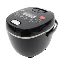 【中古】ヒロ・コーポレーション マイコン式炊飯器 4合炊き HR-05BK