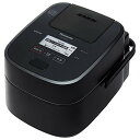 【中古】パナソニック スチーム&可変圧力IH炊飯ジャー(5.5合炊き) Wおどり炊き ブラック SR-CVSX100-K
