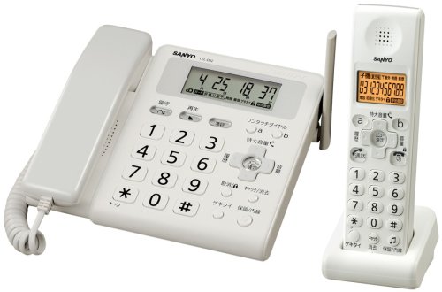 【中古】SANYO デジタルコードレス 留守番電話機 子機1台 ミスティホワイト TEL-DJ2(W) 【中古】SANYO デジタルコードレス 留守番電話機 子機1台 ミスティホワイト TEL-DJ2(W)
