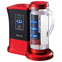 【中古】高濃度水素水生成器 Lourdes (ワインレッド)