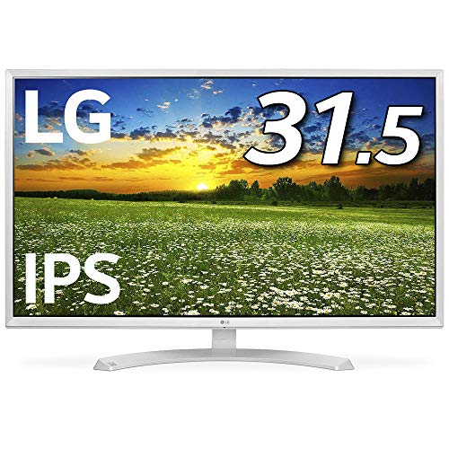 【中古】LG モニター ディスプレイ 32MP58HQ-W 31.5インチ/フルHD/IPS/HDMI端子付/ブルーライト低減機能 ホワイト
