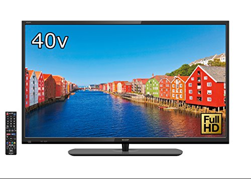 【中古】シャープ 40V型 液晶 テレビ AQUOS LC-40H40 フルハイビジョン 外付HDD対応(裏番組録画) リッチカラ―テクノロジー搭載 2016年モデル